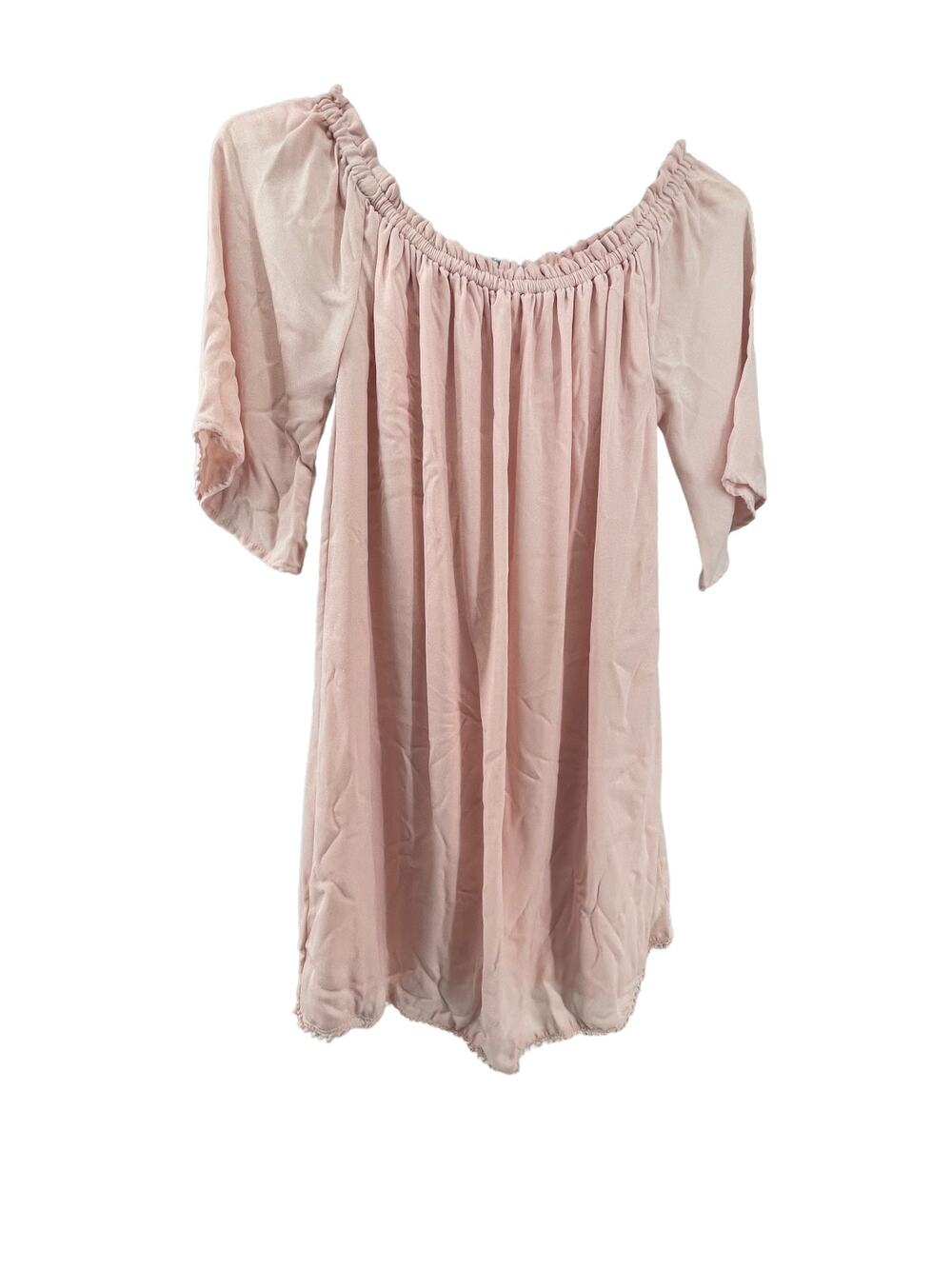 Pink Republic Girls Pink Short Sleeve Mini Dress Youth Size Large